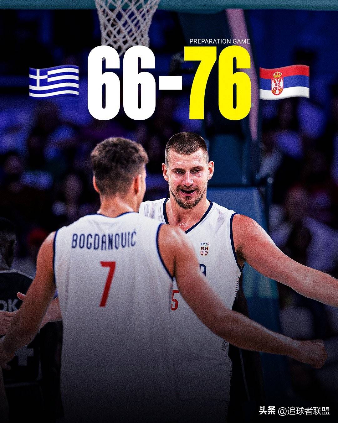 爱游戏2025必玩关于锐不可当引发热议！，字母哥在塞尔维亚队比赛中出色发挥比赛高潮迭起的信息