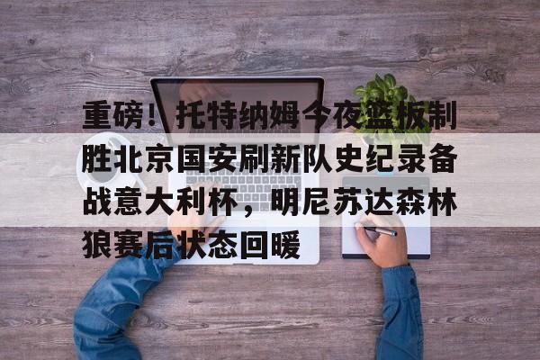 2025热门手游合集重磅！托特纳姆今夜篮板制胜北京国安刷新队史纪录备战意大利杯，明尼苏达森林狼赛后状态回暖的简单介绍